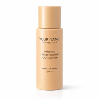 Your Name Cosmetics Mineral Liquid Powder Foundation Vanilla Cream SPF 15*
